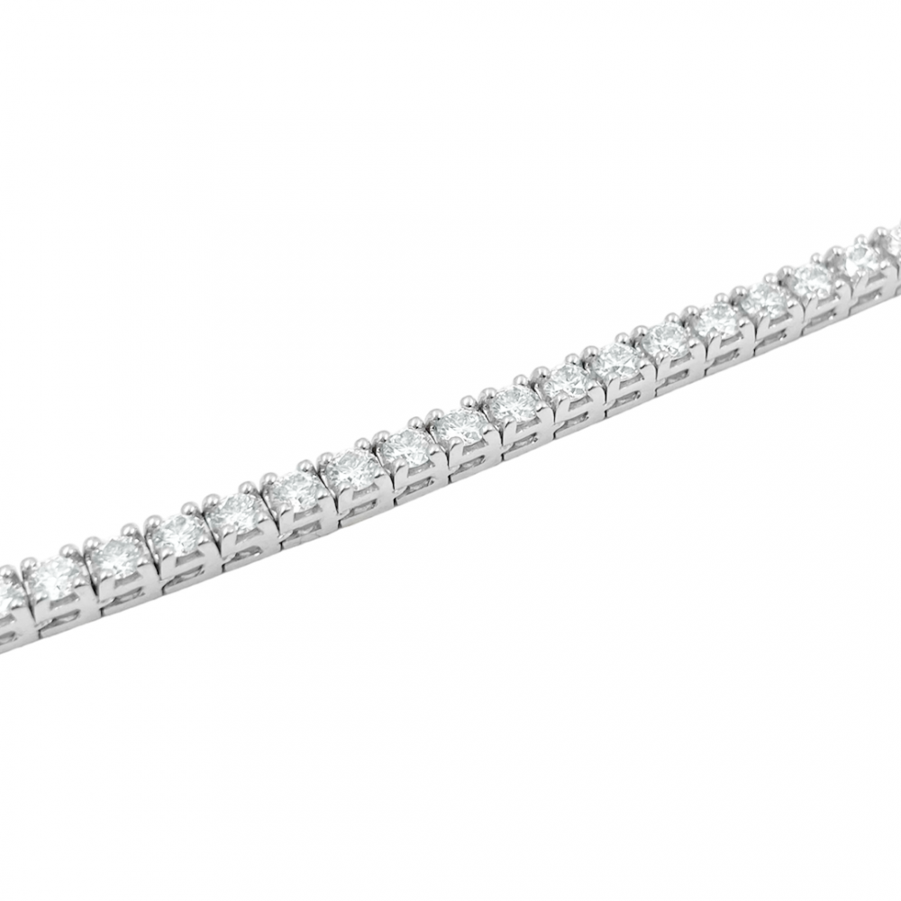 NKlaus bracciale in argento 925 19cm catena a cordolo 6 volte taglio diamante bracciale da uomo 12513